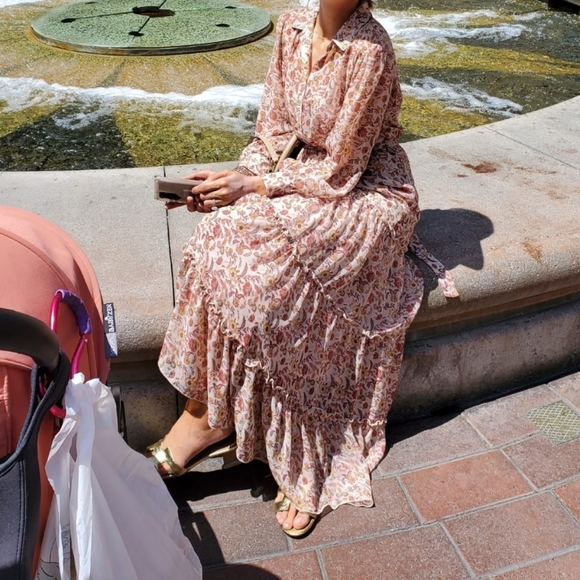 Long sleeve maxi dress - Picture 3 of 3